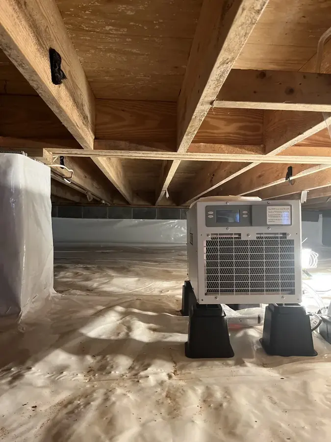 AC condensate overflow damage in a Chino Hills, CA home