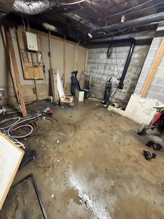 Sewage backup cleanup in a Chino Hills, CA home